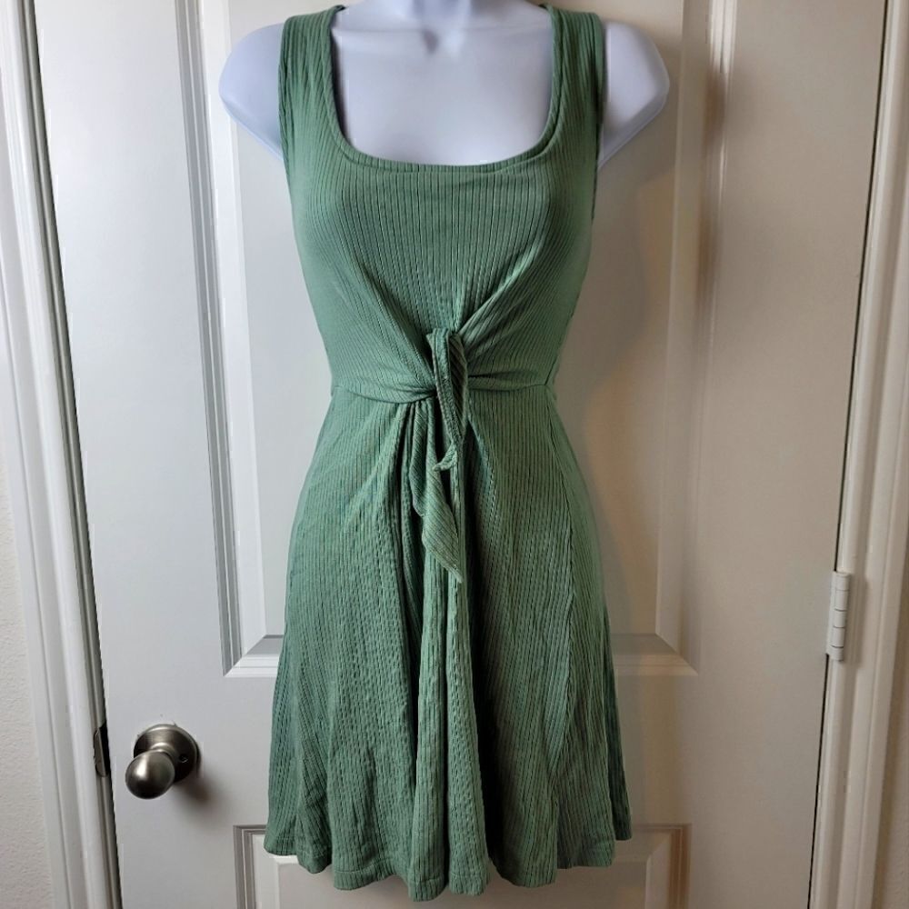 L*SPACE Topanga Ribbed Knot Front Dress